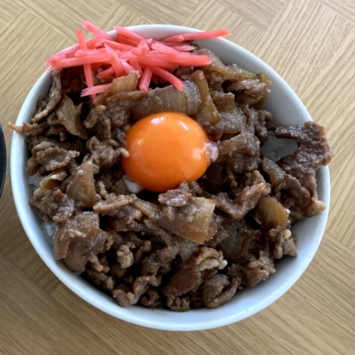 がっつり♪簡単牛丼